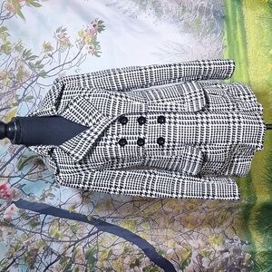 Byer wear California Med, pea coat black/ white